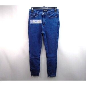 Judy Blue Womens Stone Wash Skinny Jeans Size 9/29 High Rise Blue Denim